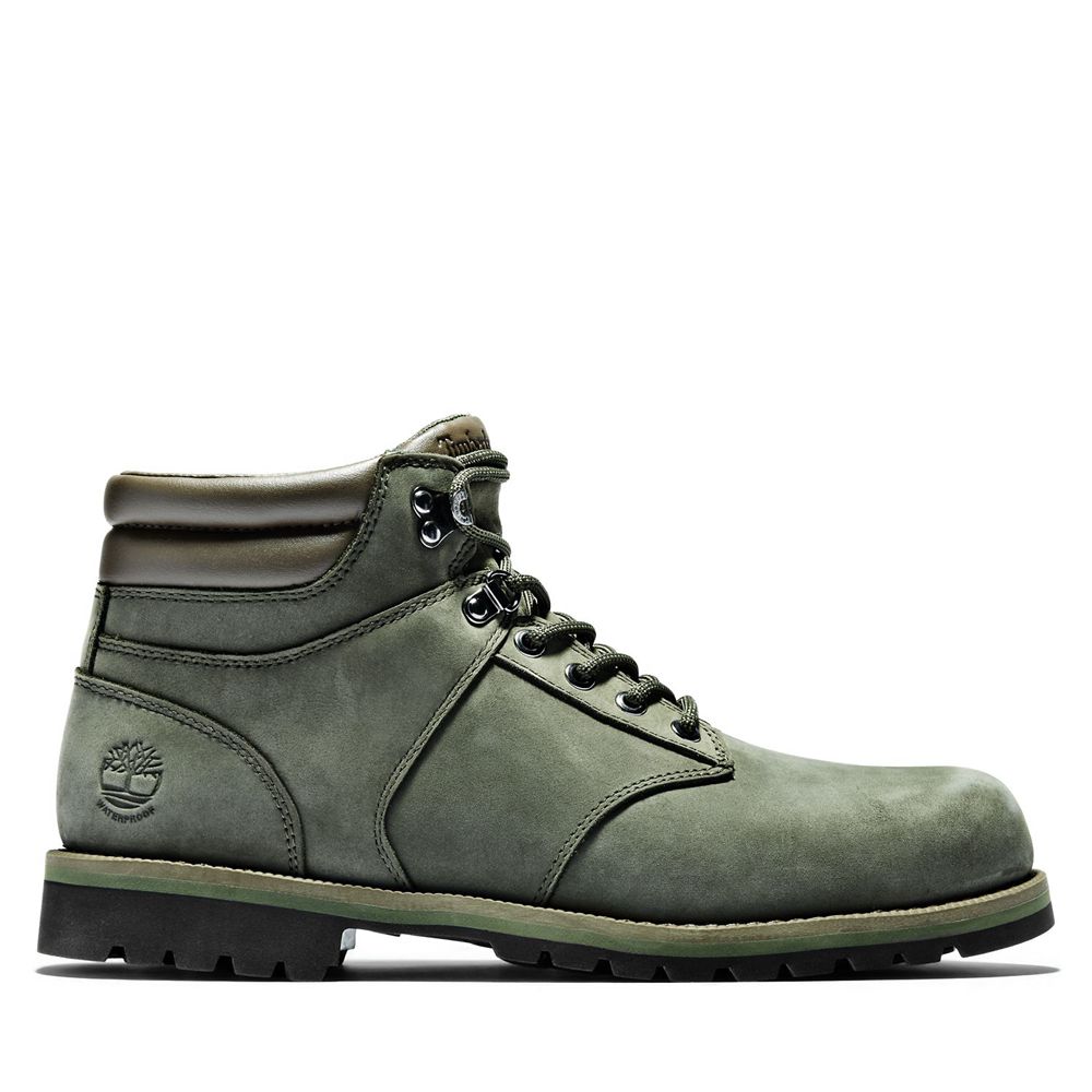 Botas de Montaña Timberland Hombre Redwood Falls Waterproof Mid Verde Oscuro - Chile WUR-720854